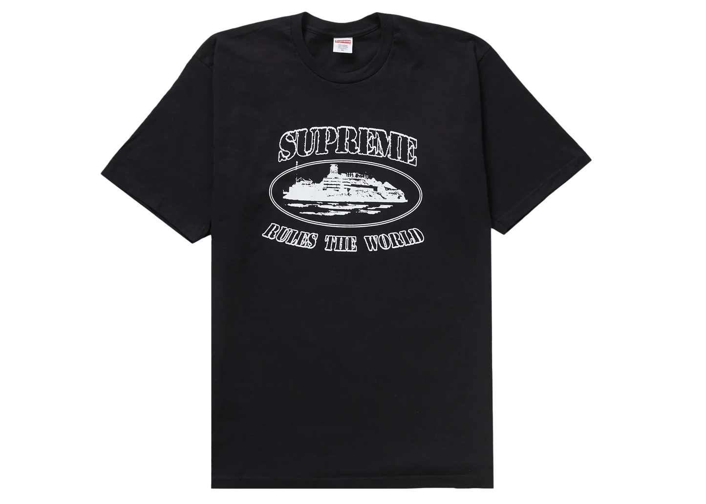 Supreme Corteiz Rules The World Tee Black